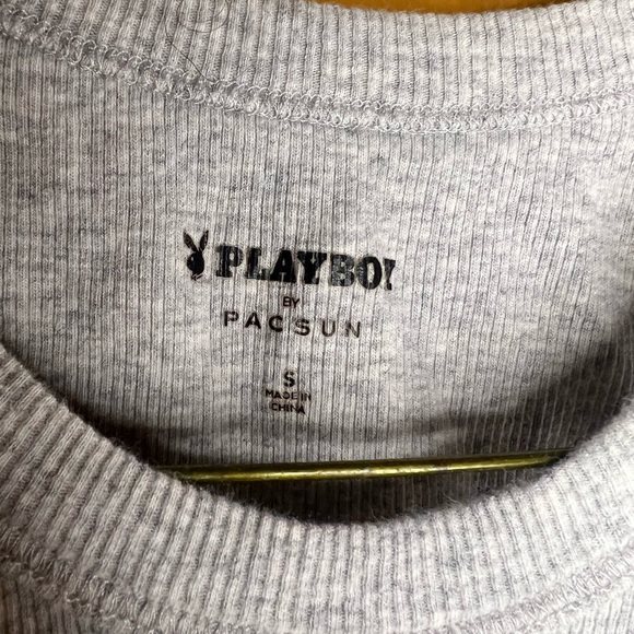 Pacsun Playboy Cropped tank - Picture 1 of 3